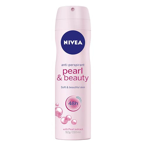 NIVEA DEODARANT SPRAY 150ML - PEARL & BEAUTY - Uplift Things