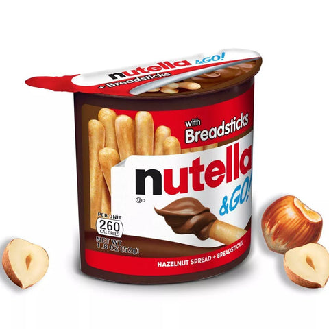 NUTELLA & GO! + BREADSTICKS 1.8 OZ - Uplift Things