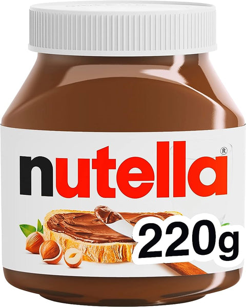 NUTELLA SPREAD 220G - HAZELNUT SPREAD - Uplift Things