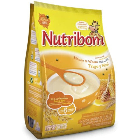 NUTRIBOM INFANT CEREAL 230G - WHEAT & HONEY - Uplift Things