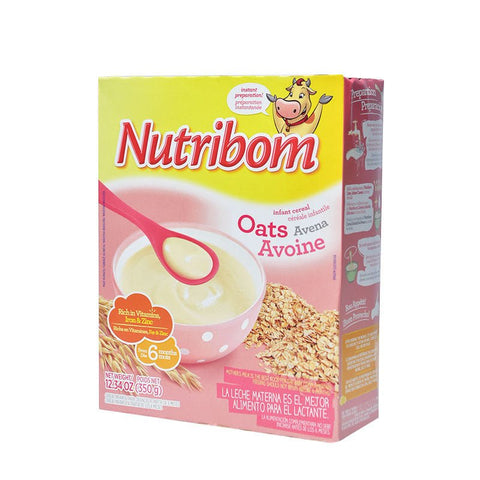 NUTRIBOM INFANT CEREAL 350G - OATS - Uplift Things