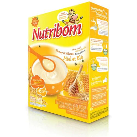 NUTRIBOM INFANT CEREAL 350G - WHEAT AND HONEY - Uplift Things