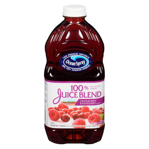 OCEAN SPRAY 1.77L 100% - CRANDBERRY RASPBERRY - Uplift Things