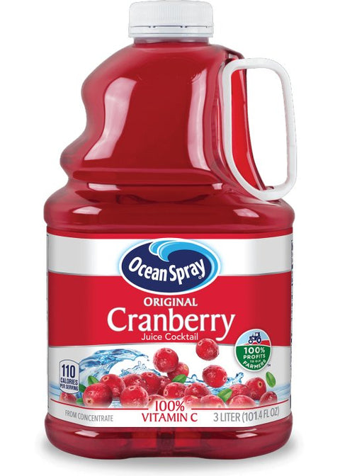 OCEAN SPRAY CRANDBERRY 3L - COCKTAIL MIX ORIGINAL - Uplift Things