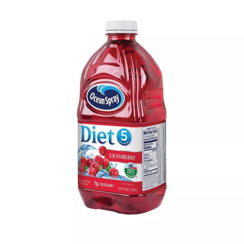 OCEAN SPRAY DIET JUICE 64OZ - CRANDBERRY - Kurt Supermarket