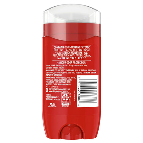 OLD SPICE DEODORANT 3 OZ - ORIGINAL ALUMINIUM FREE - Uplift Things