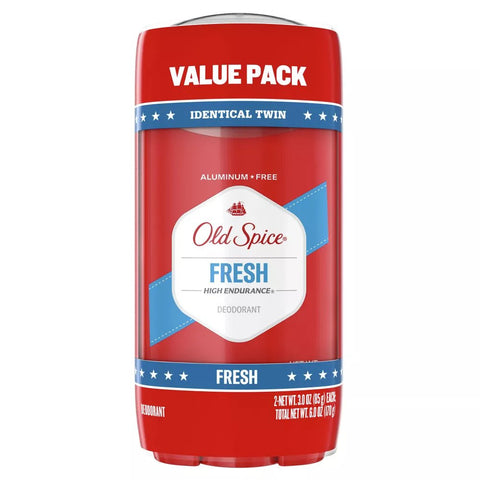 OLD SPICE DEODRANT 6 OZ - TWIN FRESH - Uplift Things
