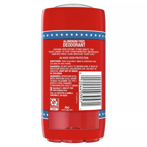 OLD SPICE DEODRANT 6 OZ - TWIN FRESH - Uplift Things