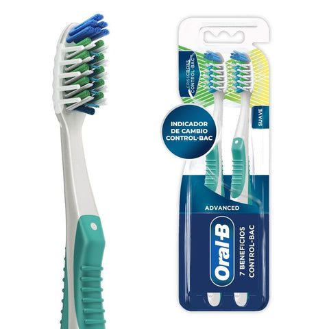 ORAL-B TOOTHBRUSH 2PCS - CONTROL-BAC - Uplift Things