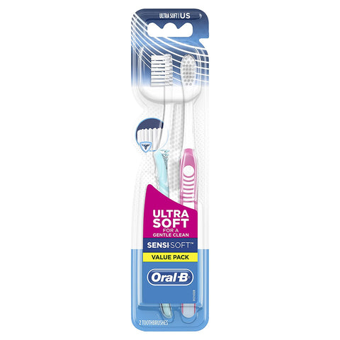 ORAL -B TOOTHBRUSH 2PCS - EXTRA SOFT - Uplift Things