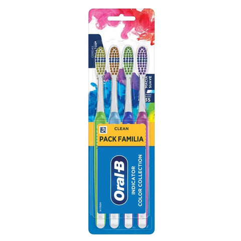 ORAL- B TOOTHBRUSH 4PK - INDICATOR - Uplift Things