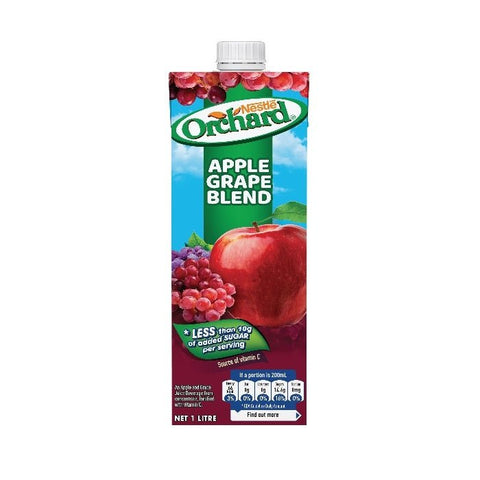 ORCHARD APPLE GRAPE JUICE 1L - Uplift Things