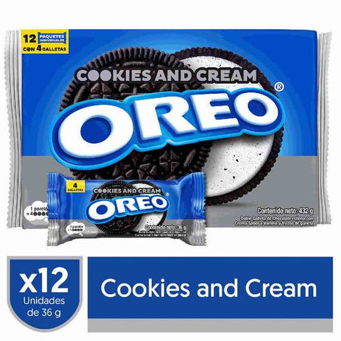 OREO COOKIES 12PKS - COOKIES & CREAM - Uplift Things