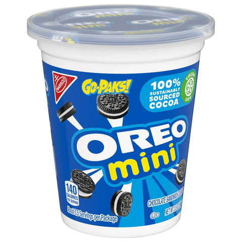 OREO MINI CHOCOLATE COOKIES 3.5OZ - GO PACK - Uplift Things