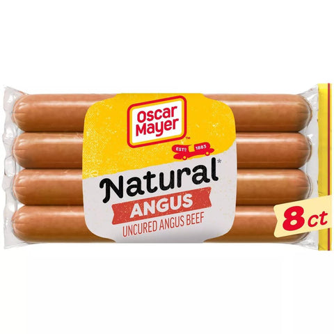 OSCAR MAYER BEEF FRANKS 14OZ - NATURAL ANGUS - Uplift Things