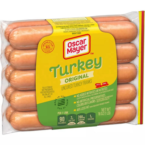 OSCAR MAYER SAUSAGE 16OZ - TURKEY - Uplift Things