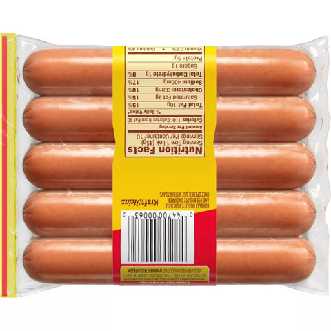 OSCAR MAYER SAUSAGE 16OZ - UNCURED WIENERS - Uplift Things