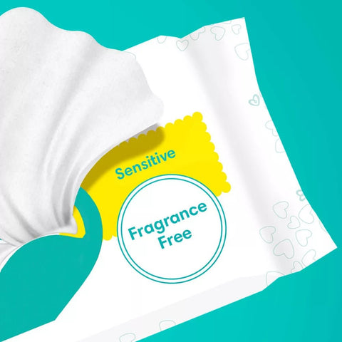 PAMPERS SENSITIVE BABY WIPES 18PCS - Uplift Things