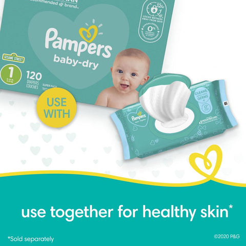 PAMPERS WIPES 72PCS - BABY FRESH - Kurt Supermarket