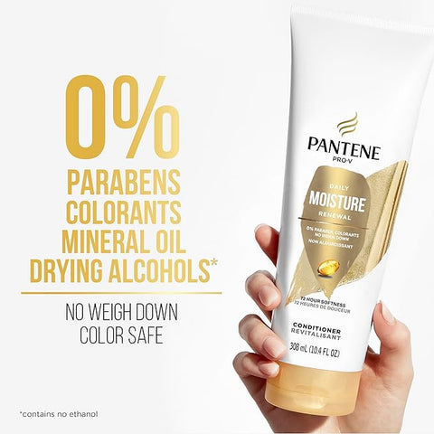 PANTENE CONDITIONER 10.4 OZ - DAILY MOISTURE - Uplift Things