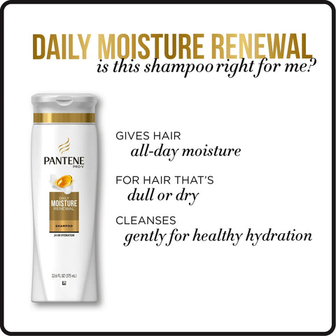 PANTENE SHAMPOO 12 OZ - DAILY MOISTURE - Uplift Things