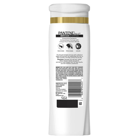 PANTENE SHAMPOO 12 OZ - SMOOTH & SLEEK - Uplift Things