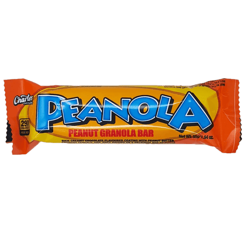 PEANOLA PEANUT GRANOLA BAR 55G - Uplift Things