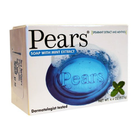 PEAR SOAP MINT & SPEARMINT EXTRACT 125G - Uplift Things