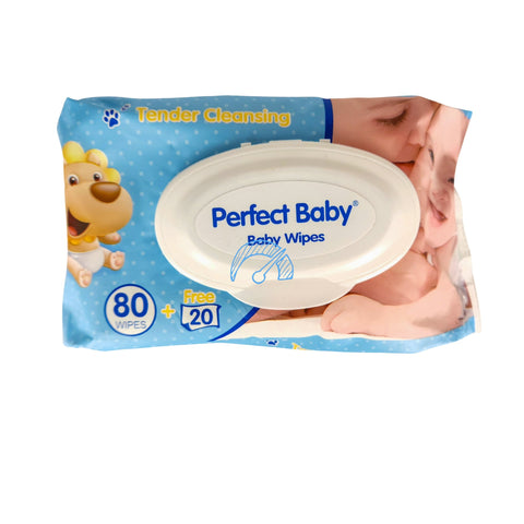 PERFECT BABY WIPES 100PCS - Kurt Supermarket