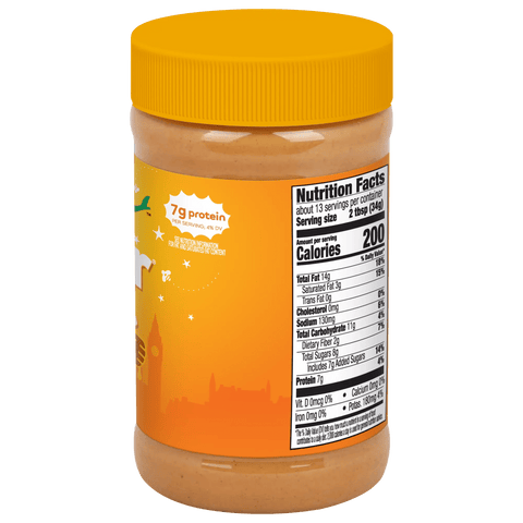 PETER PAN NUT BUTTER 16.3OZ - HONEY ROASTED - Uplift Things