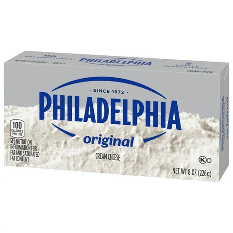 PHILADELPHIA CREAM CHEESE 8OZ - Uplift Things