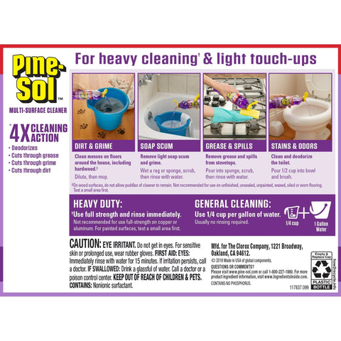 PINE-SOL 28 OZ LAVENDER FRESH - MULTI SURFACE CLEANER - Kurt Supermarket