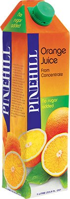 PINEHILL ORANGE JUICE 1L - UNSWEETENED - Uplift Things