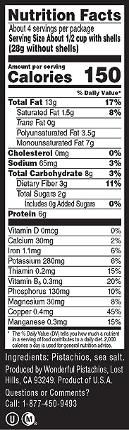 PISTACHIOS NUTS 8OZ - LIGHTY SALTED - Uplift Things