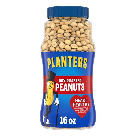 PLANTERS DRY ROAST PEANUT 16OZ - Uplift Things