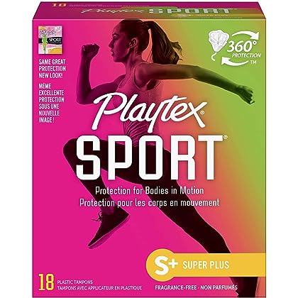 PLAYTEX SPORT TAMPONS 18PCS - SUPER - Uplift Things