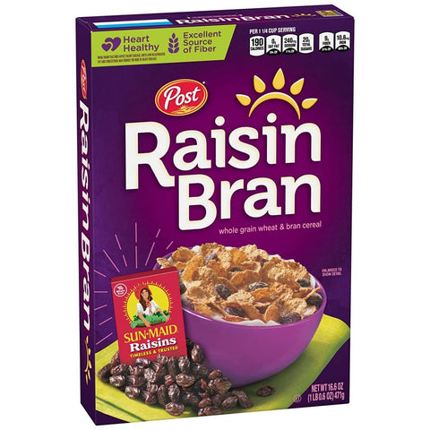 POST RAISIN BRAN 16.6OZ - Uplift Things