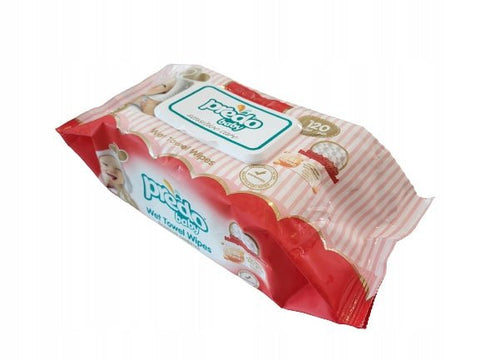 PREDO BABY WIPES 120PCS - Kurt Supermarket