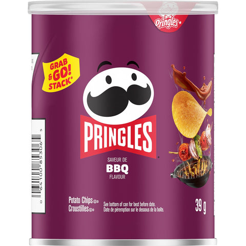 PRINGLES POTATO CHIPS 1.4OZ - BARBECUE - Uplift Things