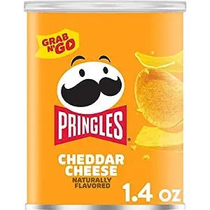 PRINGLES POTATO CHIPS 1.4OZ - CHEDDAR CHEESE - Uplift Things