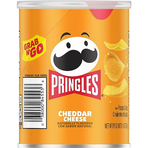 PRINGLES POTATO CHIPS 1.4OZ - CHEDDAR CHEESE - Uplift Things