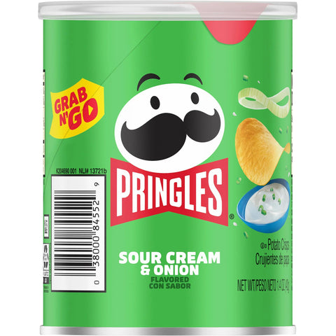 PRINGLES POTATO CHIPS 1.4OZ - SOUR CREAM - Uplift Things