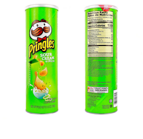 PRINGLES POTATO CHIPS 158G - SOUR CREAM - Uplift Things