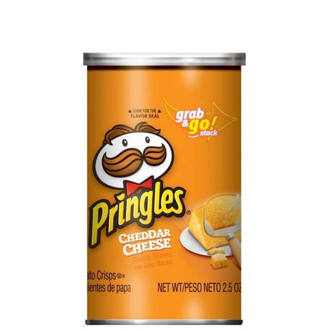 PRINGLES POTATO CHIPS 71G - CHEDDAR CHEESE - Uplift Things