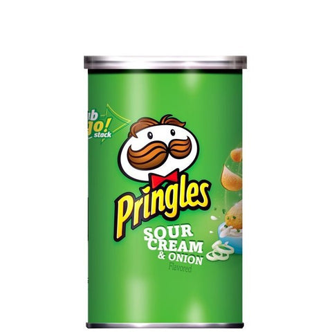 PRINGLES POTATO CHIPS 71G - SOUR CREAM & ONION - Uplift Things