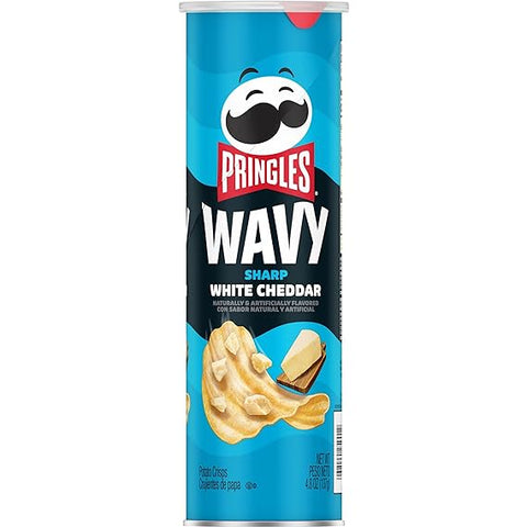 PRINGLES WAVY 137G - WHITE CHEDDAR - Uplift Things