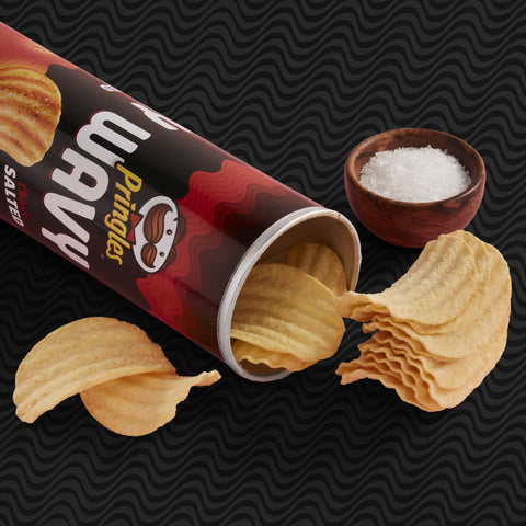 PRINGLES WAVY CLASSIC SALTED 4.5OZ - Uplift Things