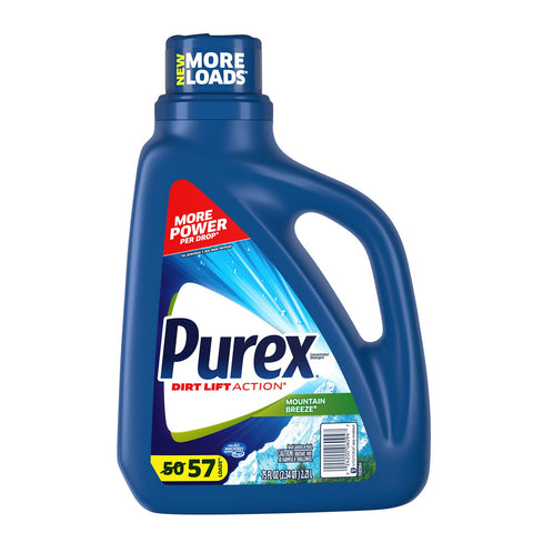 PUREX LIQUID DETERGENT 75OZ - MOUNTAIN BREEZE - Uplift Things