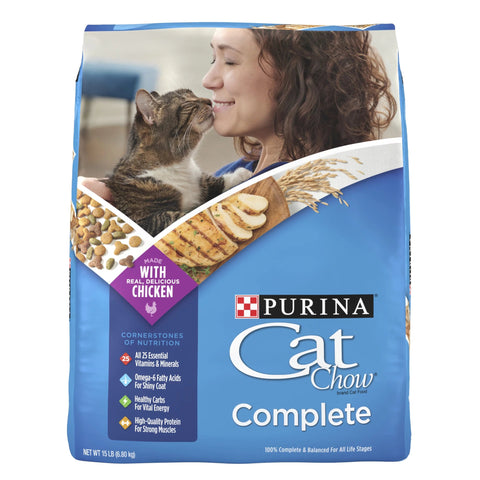 PURINA CAT CHOW COMPLETE 15 LB - Uplift Things