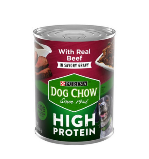 PURINA DOG CHOW 13OZ - WITH REAL BEEF - Uplift Things